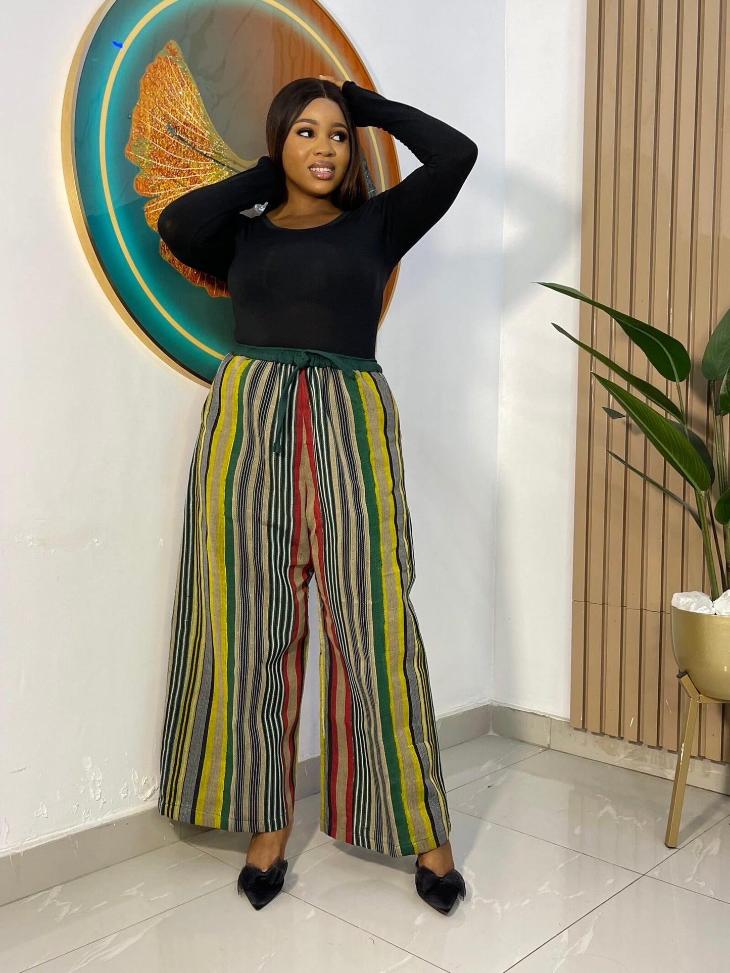 Patterned Asooke Pants