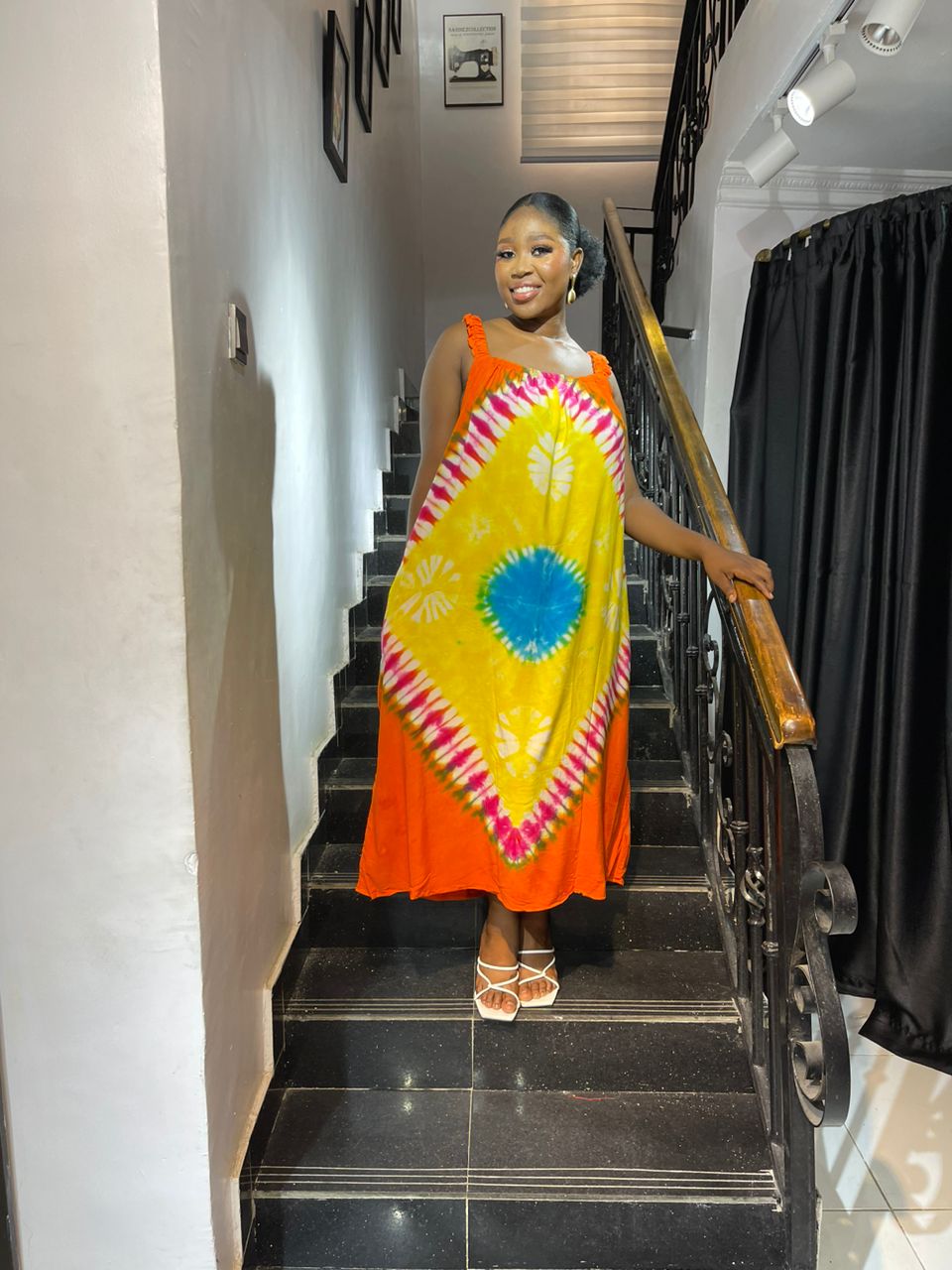 Adire Summer Maxi (Straight)