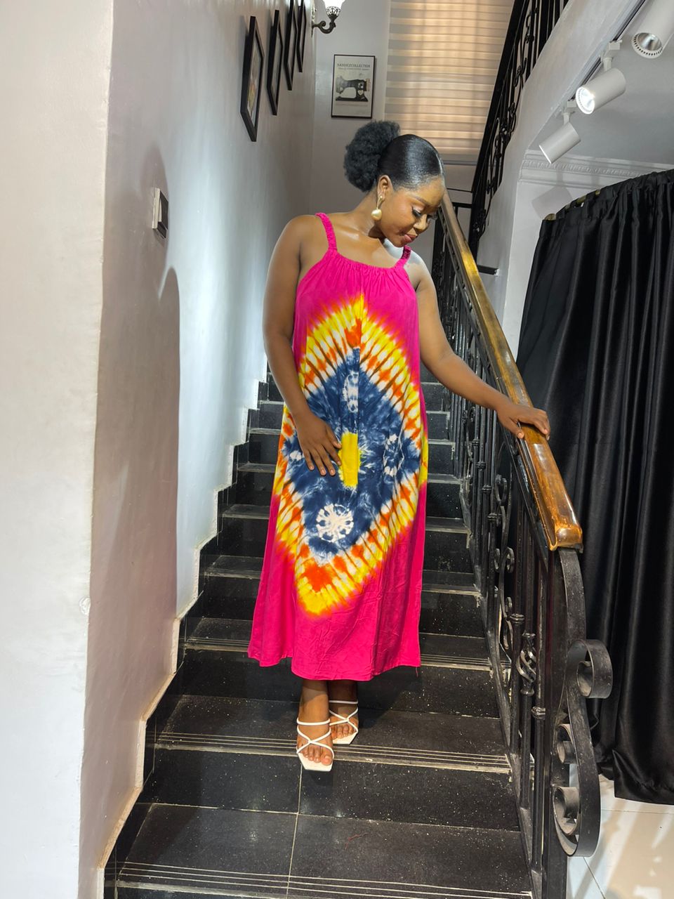 Adire Summer Maxi (Straight)