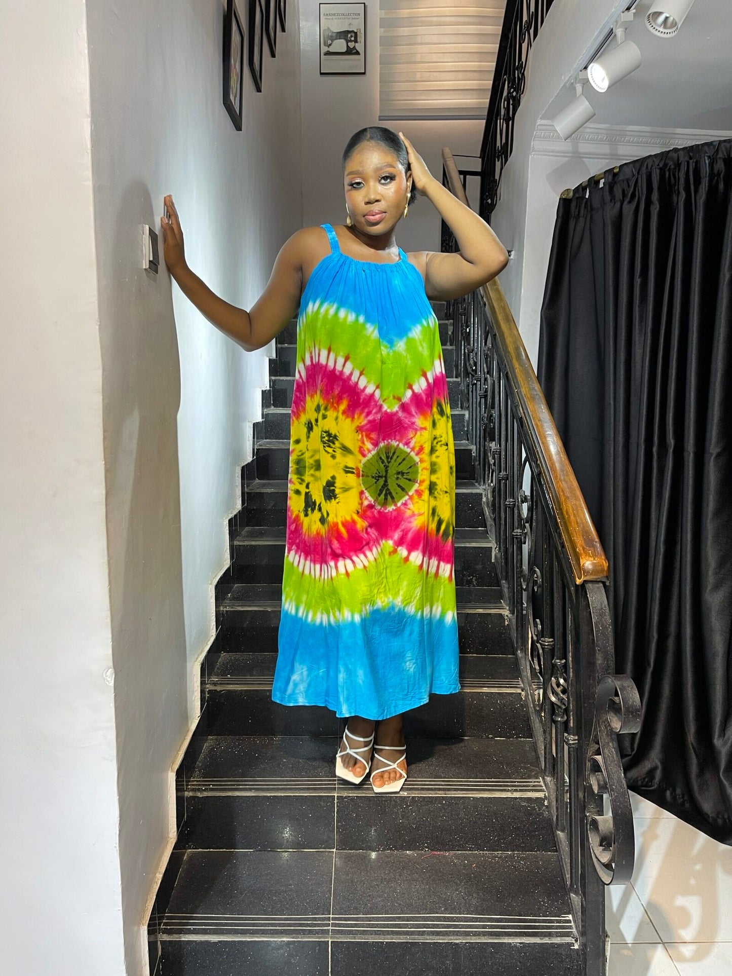 Adire Summer Maxi (Straight)