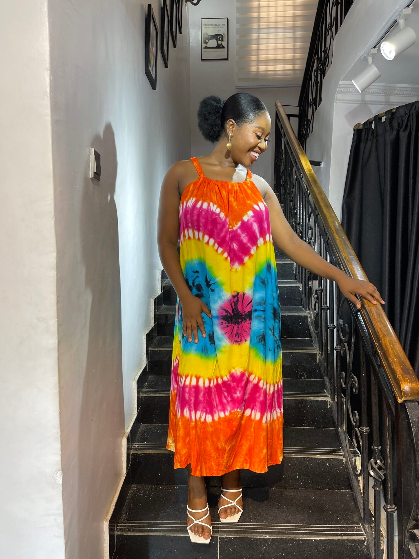 Adire Summer Maxi (Straight)