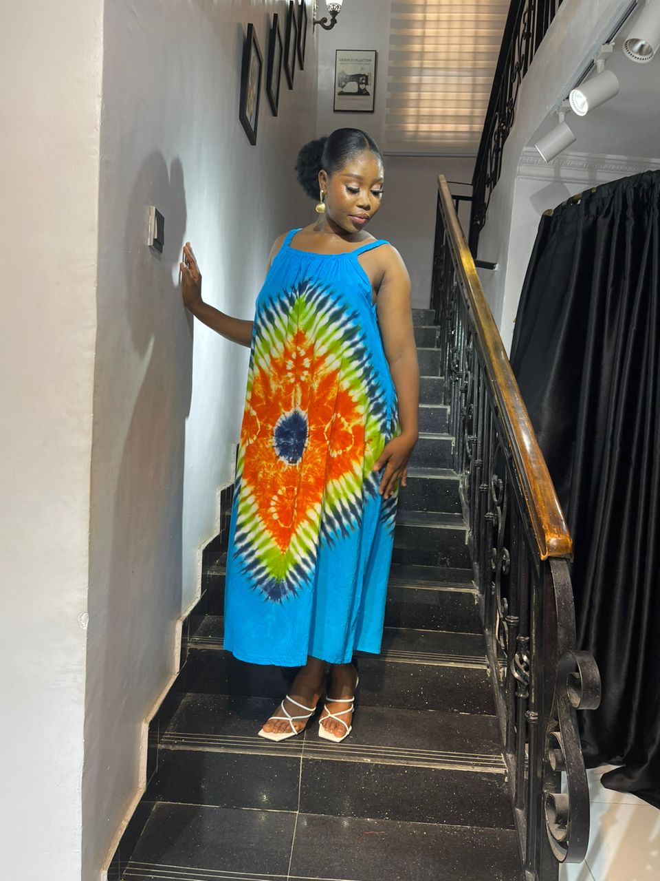 Adire Summer Maxi (Straight)