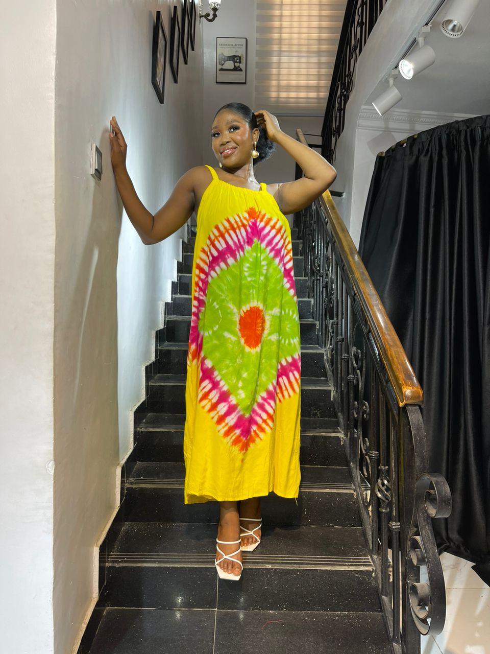 Adire Summer Maxi (Straight)