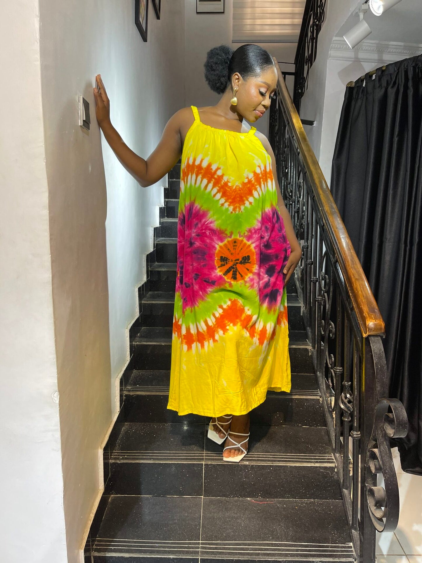 Adire Summer Maxi (Straight)