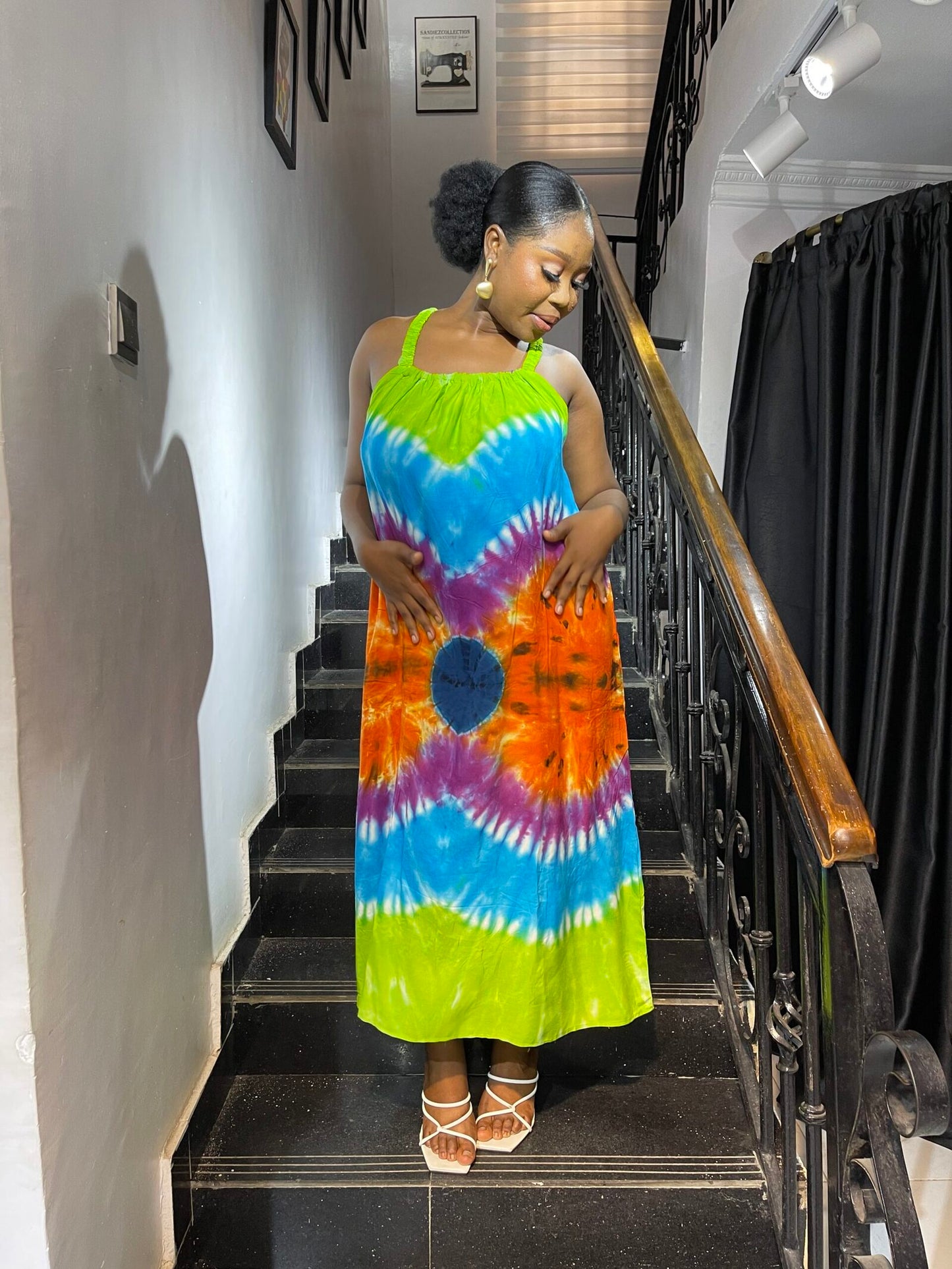 Adire Summer Maxi (Straight)