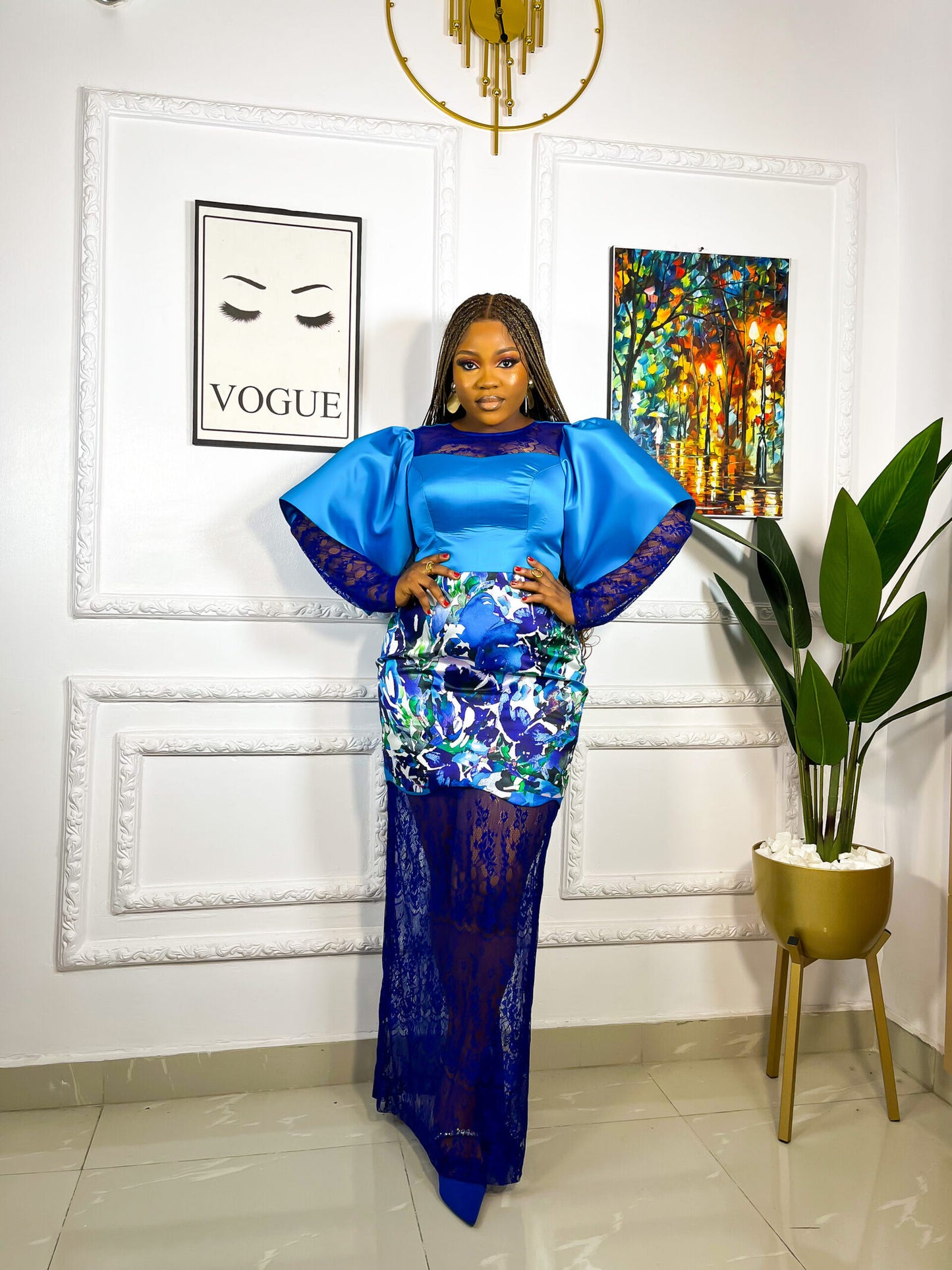 Chantel Mikado Dress